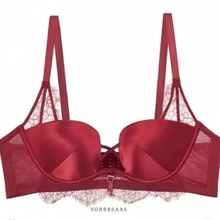 诱芭莎2726AB曲线贝壳杯上薄下厚聚拢挺拔小胸显大软钢圈舒适不勒