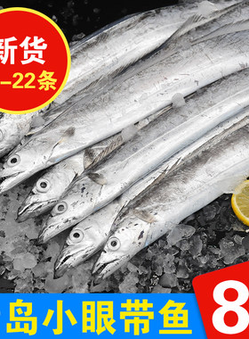 净重10斤青岛带鱼新鲜整箱
