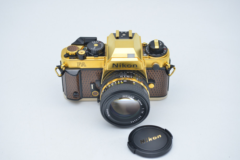 Nikon 尼康FA 限量纪念版 金机 展示新品