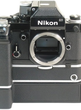 尼康F2 NIKON 机械之王 F2 黑色 带MD-3马达 美品 男人的单反