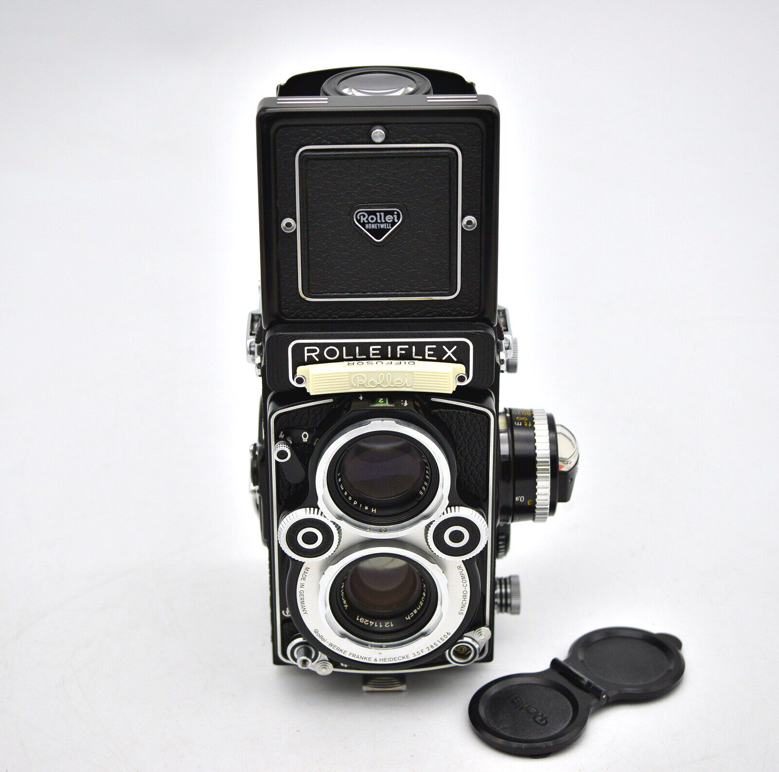 禄来 Rolleiflex禄莱 3.5F 白脸 最后期 12/24张 极上品 中画幅