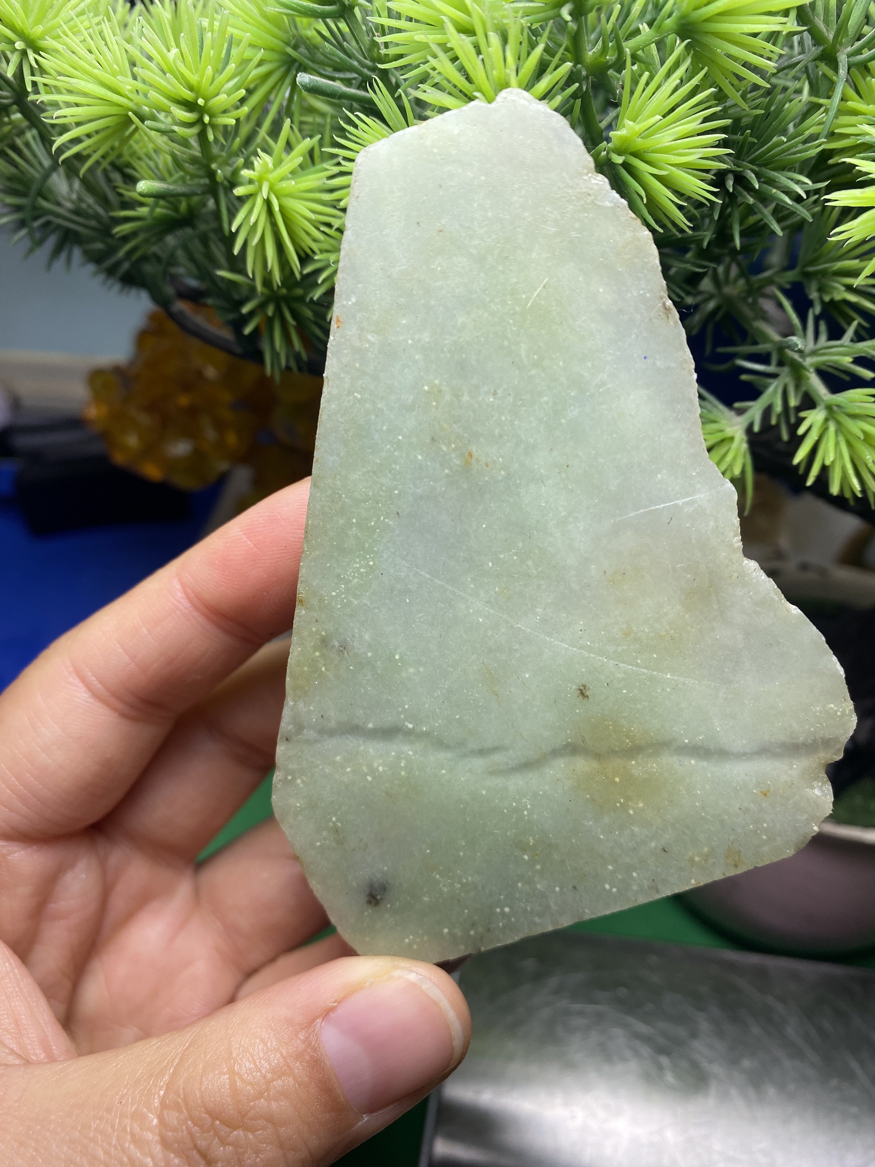 和田玉青海带翠边角料天然原石山料雕刻练手学习喜欢的亲亲入手