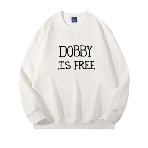 哈利波特dobby is free死亡圣器男女卫衣魔法棒杖图案长袖衣服棉