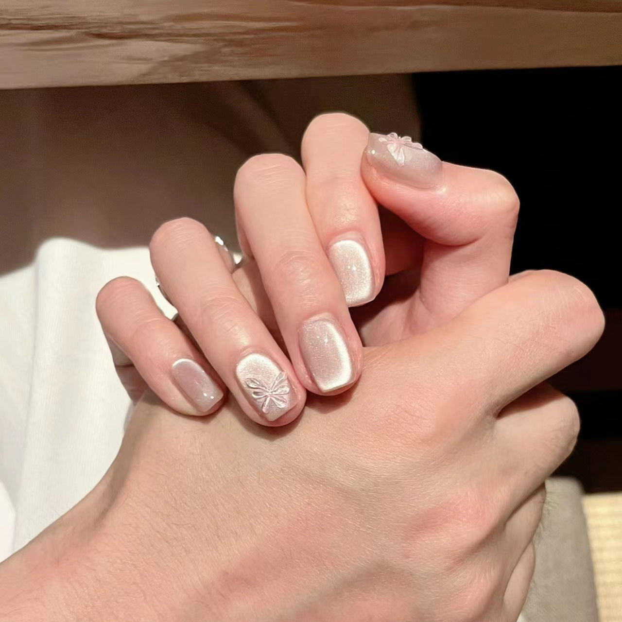 【跳动蝴蝶】手工穿戴甲假指甲