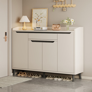 入户鞋柜家用门口进门玄关柜收纳柜一体靠墙2025新款爆款高档鞋架