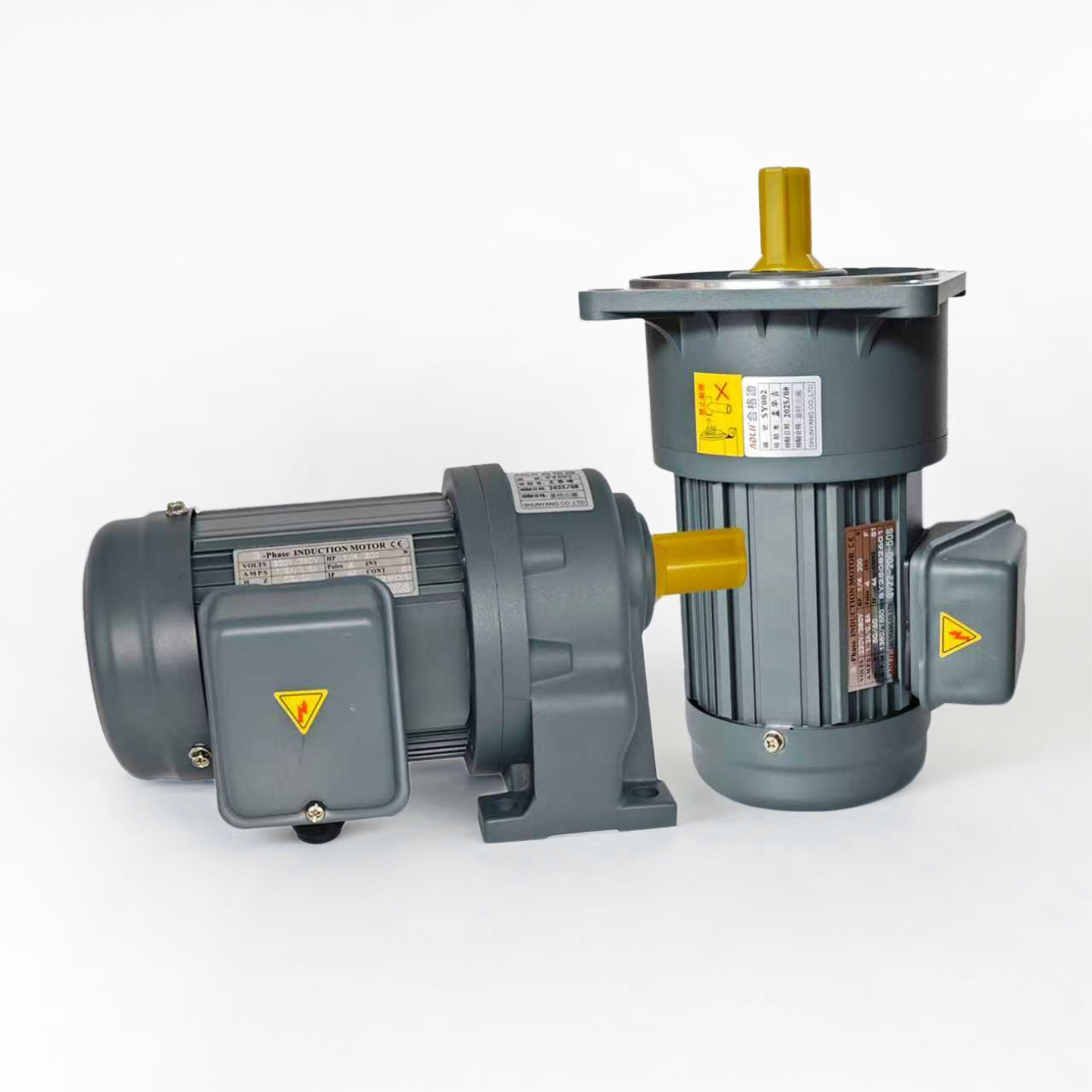 ADLII爱德里电机GV/GH-18 22 28齿轮减速三相异步电动机380V马达