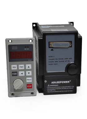 ADLEEPOWER台湾爱德利变频器MS2-122R AC220V 3HP2.2KW电机调速器