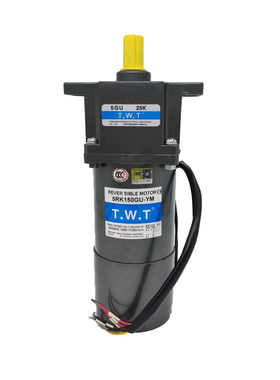 TWT东炜庭5RK150GU-YM三相220/380V刹车电机5GU25K齿轮减速电机
