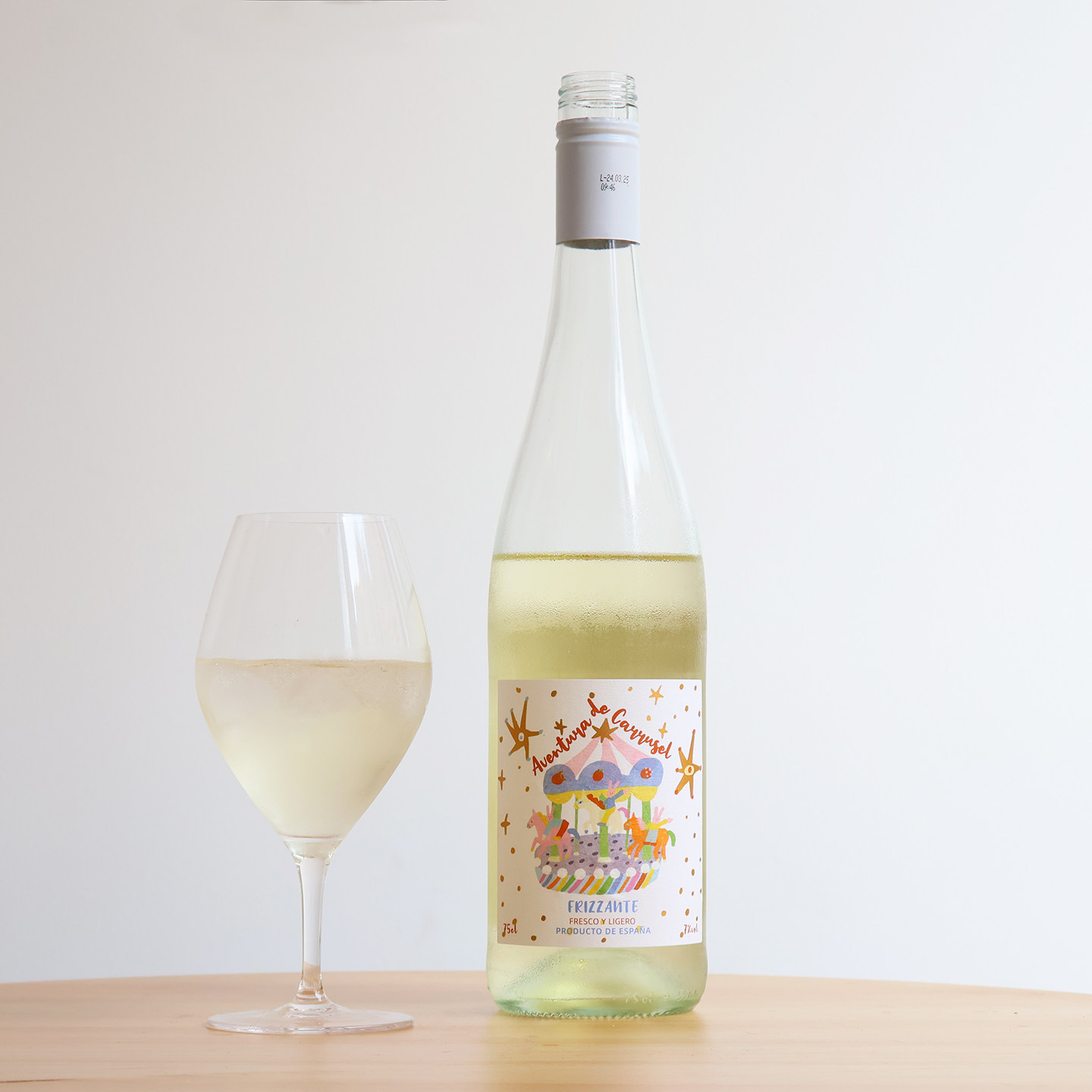 夏日青苹果汽水！西班牙木马奇遇甜白起泡葡萄酒低度微醺晚安果酒