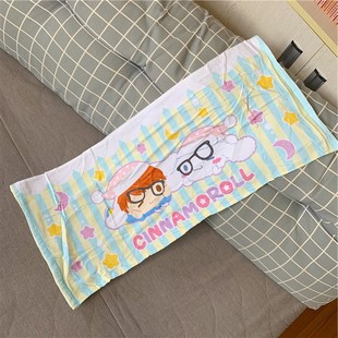 ◆模の宅◆日单 cinnamoroll 玉桂狗 联名款 大耳狗 喷墨全棉毛巾
