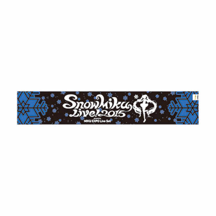 ◆模の宅◆日单 初音未来 SNOWMIKU LIVE 2015 卡通周边 运动毛巾