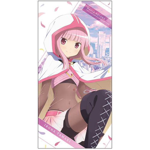 模の宅◆日单 魔法纪录 魔法少女小圆外传 环彩羽 动漫周边浴巾