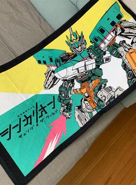 ◆模の宅◆日单 新干线变形机器人 SHINKALION Z 卡通儿童/棉浴巾