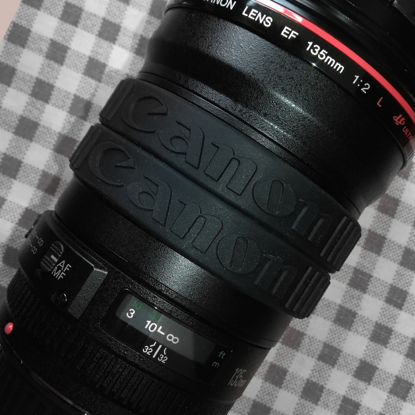 佳能EF35F1.4L二代 EF135L F2新款尼康105F1.4镜头焦圈胶圈保护环