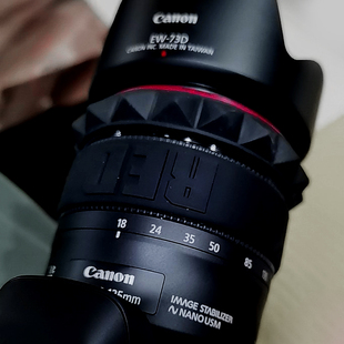 I代18 F4L 135USM索尼24 35F4镜头胶圈 适用于佳能24 105