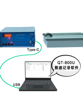 永磁快速检测仪 QT-800U 测试数据软件自动输出，一键保存