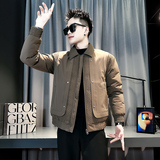 小伙2026冬装加厚设计男士皮棉衣外套F131-P138控178黑色，男装棉衣，电商D313
