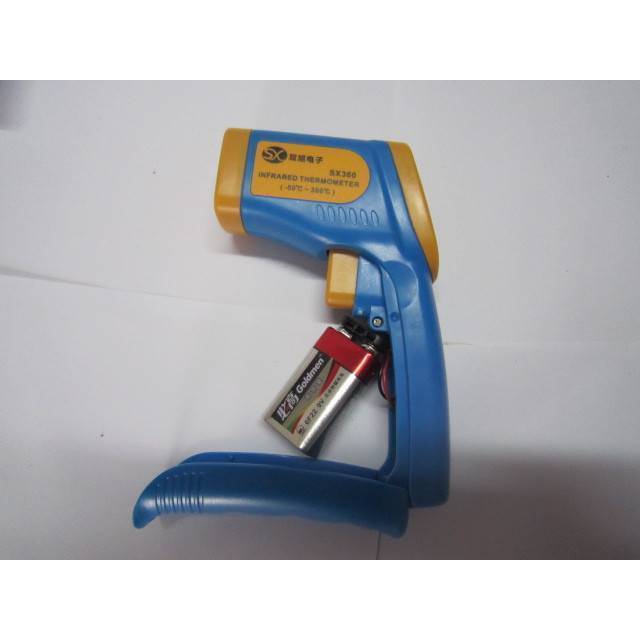 双旭电子 SX360度红外线测温仪 非接触测温枪-50-360度