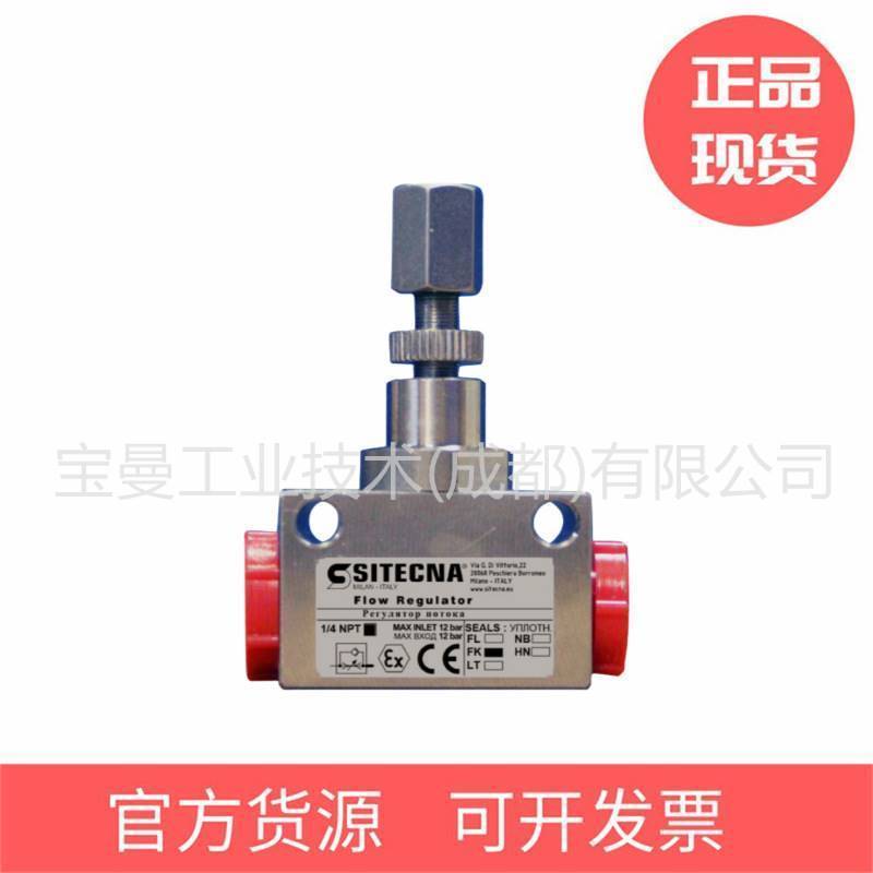 Sitecna工业级双向线性流量调节阀RFB12NSS不锈钢3/4''NPT节能