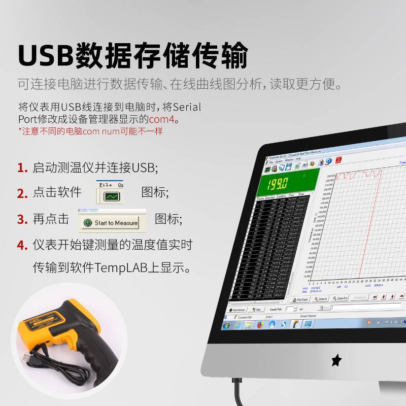 AS842A/852B/862A/872D/882A/892红外线测温仪工业温度枪