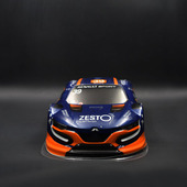 聚乐1 10雷诺PVC吸塑平跑车壳适合越野大脚遥控车配件宽198MM