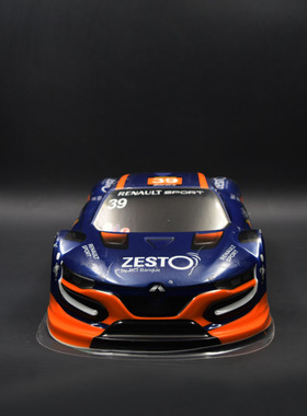 聚乐1:10雷诺PVC吸塑平跑车壳适合越野大脚遥控车配件宽198MM