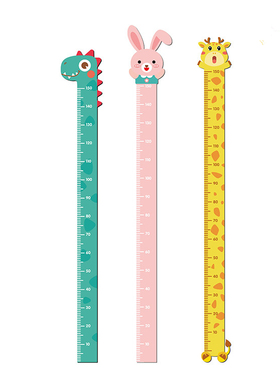 1：12dollhouse娃娃屋微缩仿真道具身高贴 OB11迷你身高贴模型