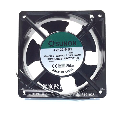 SUNON建准DP201A 2123HST/HBL/HBT/HSL.GN 220V机柜散热风扇12038
