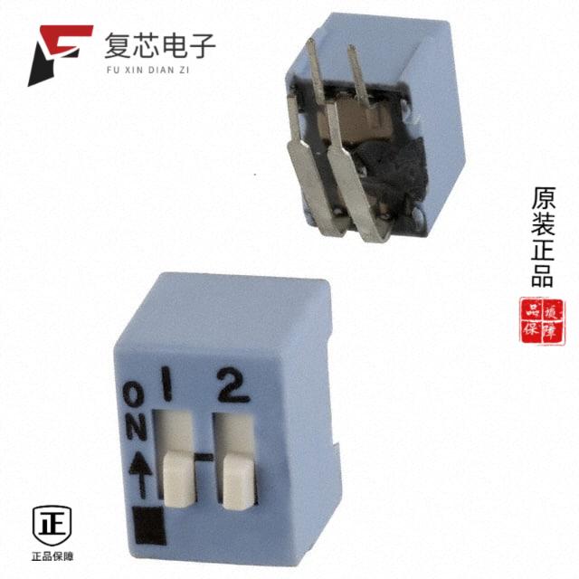 原厂正品206-2RAST全新SWITCH SLIDE DIP SPST 50MA 24V