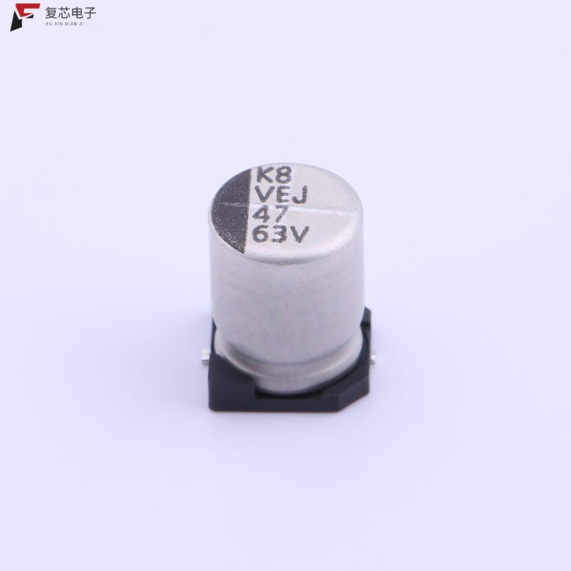 原厂正品VEJ470M1JTR-0810全新47uF ±20% 63V