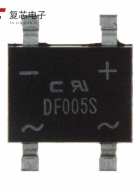 原厂正品DF005S-G全新BRIDGE RECT 1PHASE 50V 1A DFS