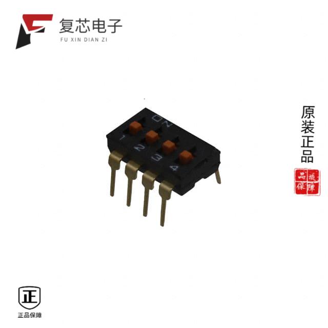 原厂正品A6T-4104全新SWITCH SLIDE DIP SPST 25MA 24V
