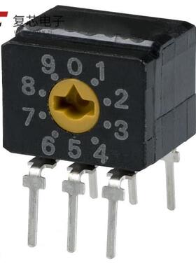 A6CV-16R全新SWITCH ROTARY DIP HEX 100MA 30V原厂正品