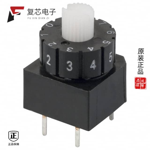 原厂正品A6A-10RW全新SWITCH ROTARY DIP BCD 100MA 28V