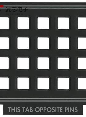 原厂正品88-201全新CLEAR OVERLAY FOR 20 KEY KEYPAD