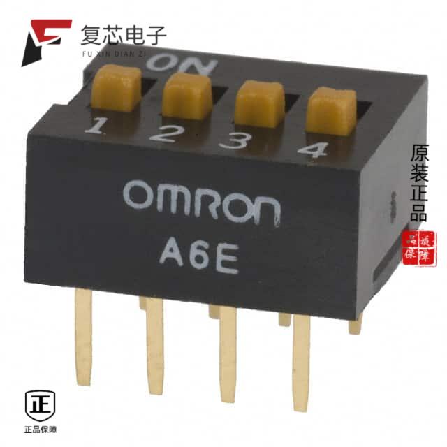 原厂正品A6E-4104-N全新SWITCH SLIDE DIP SPST 25MA 2