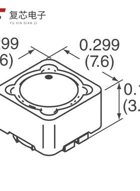 原厂正品DRQ73-680-R全新INDUCT ARRAY 2 COIL 68.91UH