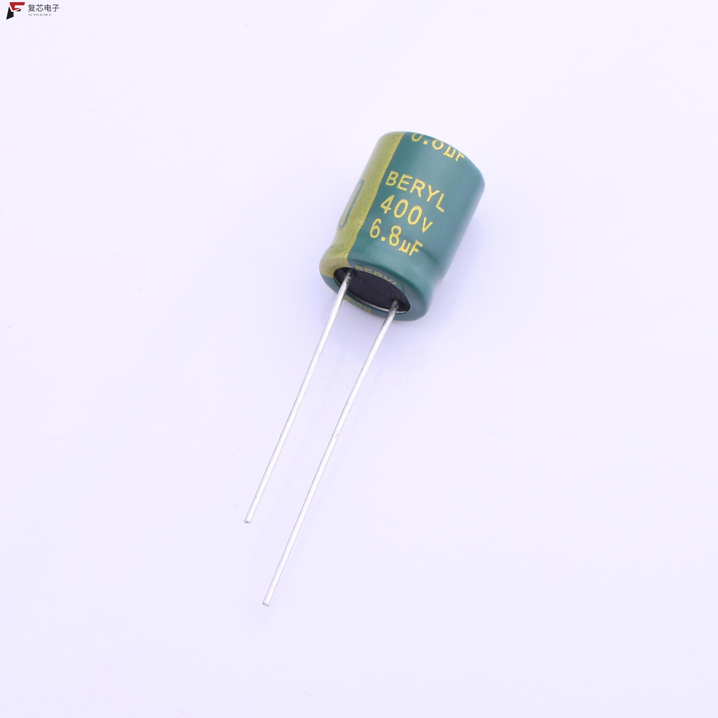 原厂正品RC400M6R8LO10*13TH-2A1E全新6.8uF ±20% 400V