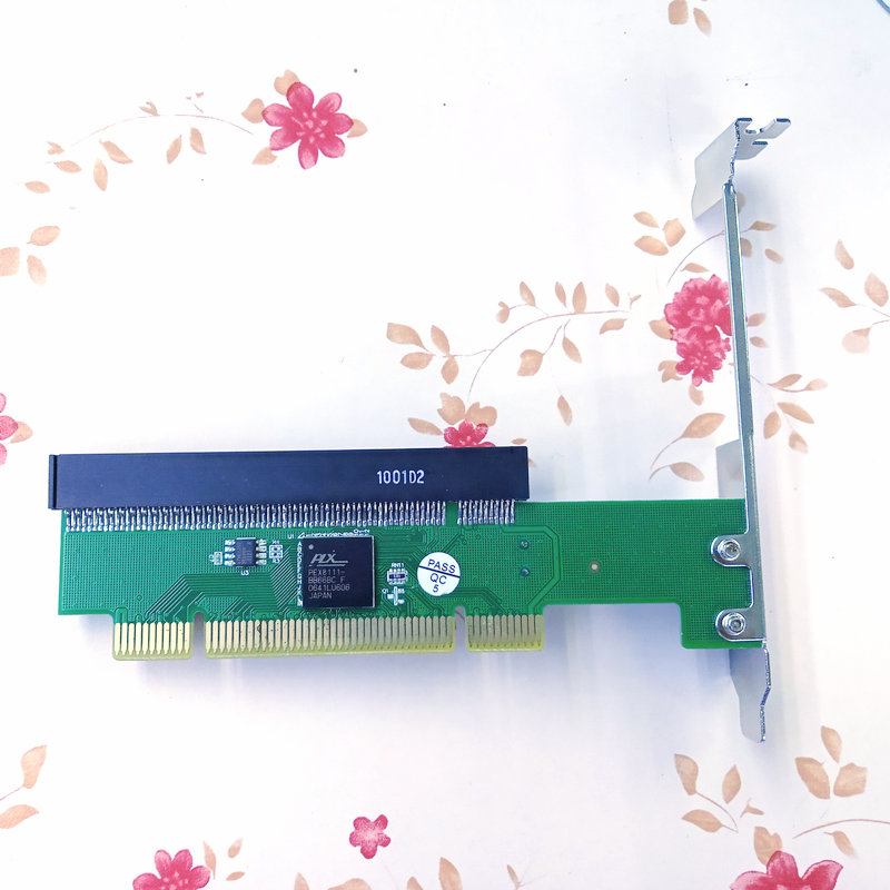 主板PCI转PCI-E 16x转接卡 声卡插槽转显卡插槽 PCI转PCI-E16x