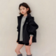亲子 儿童工装 柒号童仓女大童韩版 新款 外套 洋气连帽冲锋衣春装
