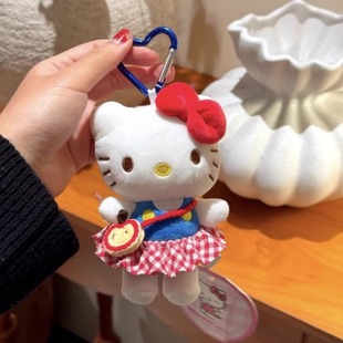kitty猫包包挂件汽车钥匙扣凯蒂出游kt猫玩偶女生闺蜜公仔礼物