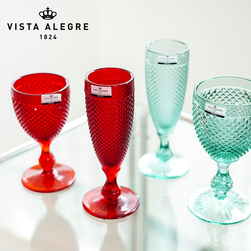 Vista Alegre葡萄牙Bicos系列玻璃杯高脚杯威士忌酒杯红酒杯套装