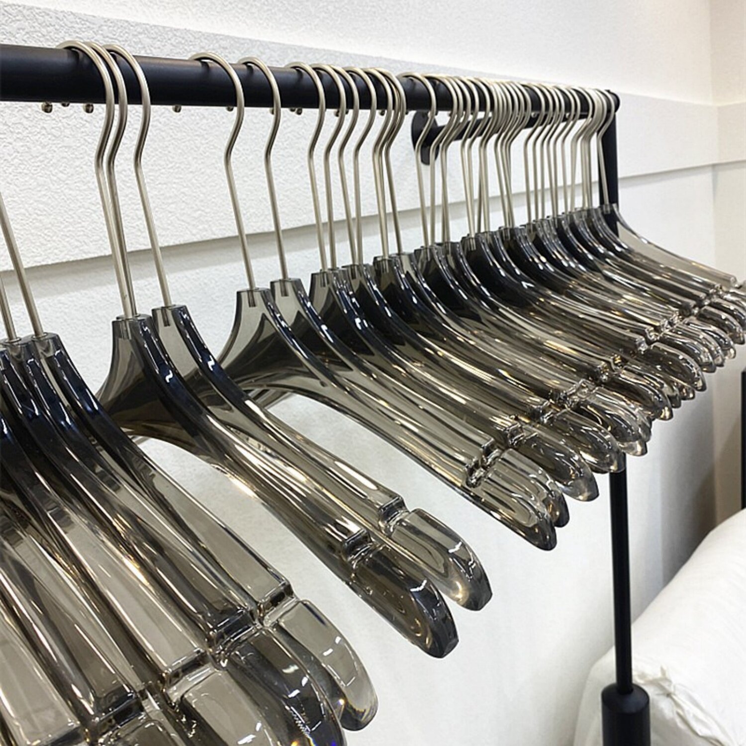 logo定制服装店专用衣架裤架