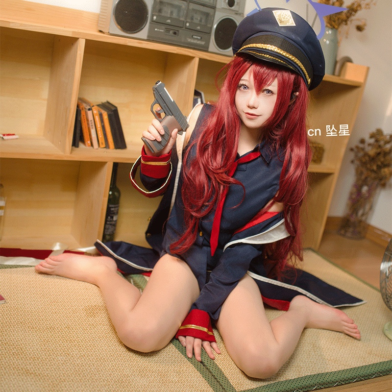 真人拍摄 实拍预售 蔚蓝档案  枣伊吕波 cosplay制服cos服