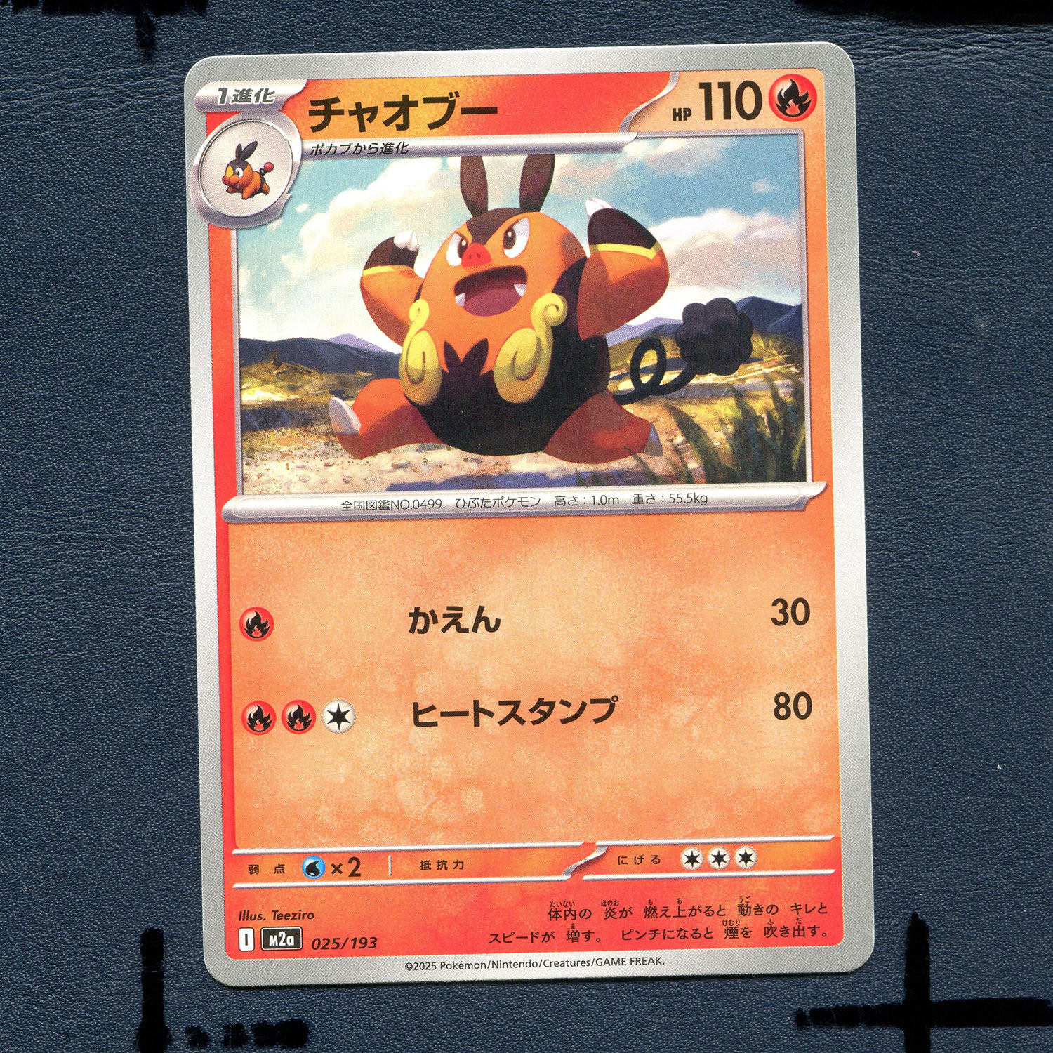 宝可梦PTCG正版卡牌 超级梦想EX 炒炒猪 M2A-025 日版