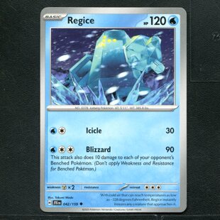 宝可梦 TCG 正版卡牌 英文版 同行之旅 雷吉艾斯 JTG-042 美版