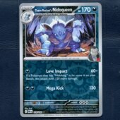 英文版 命运劲敌 DRI 宝可梦 尼多后 卡牌 反闪 116 TCG正版 美版