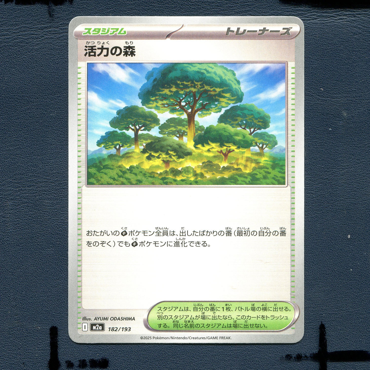 宝可梦PTCG正版卡牌 超级梦想EX 活力森林 M2A-182 日版