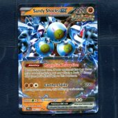 英文 棱镜进化 PRE 宝可梦 沙铁皮EX 卡牌 056 正版 美版