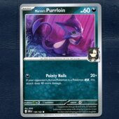 PURRLOIN 卡牌 宝可梦正版 DRI MARNIS`S 扒手猫 美版 马俐 128